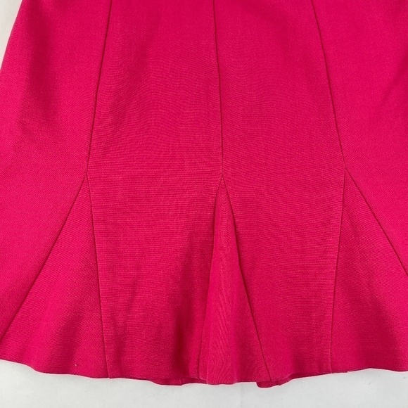 Banana Republic Skirt Womens Size 4 Pink Ruffled Zipper - Picture 3 of 8